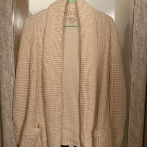 Cream knit sweater. Rarely worn!